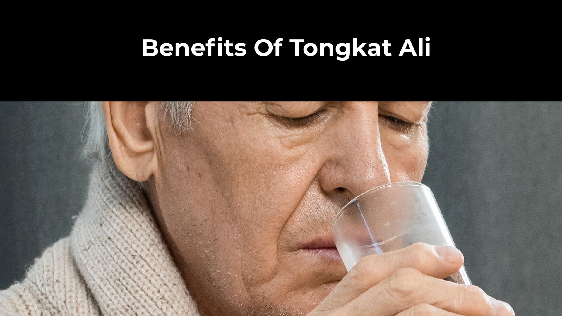 Benefits Of Tongkat Ali