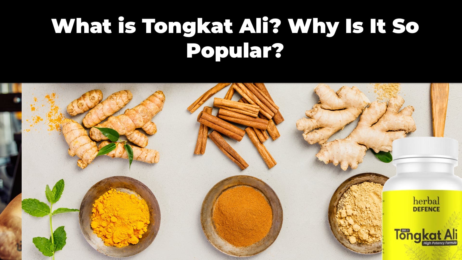 What is Tongkat Ali Why Is It So Popular
